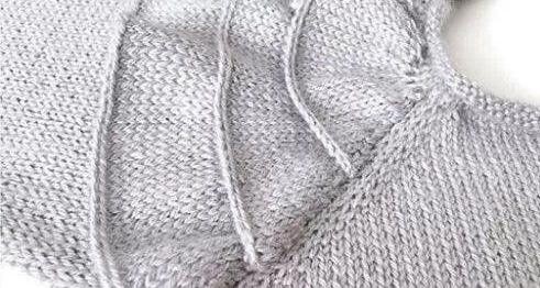 Вязаные воланчики