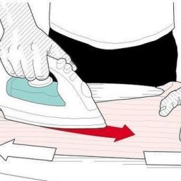 Правила утюжки швов