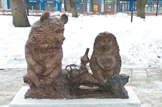 Невероятные скульптуры из дерева