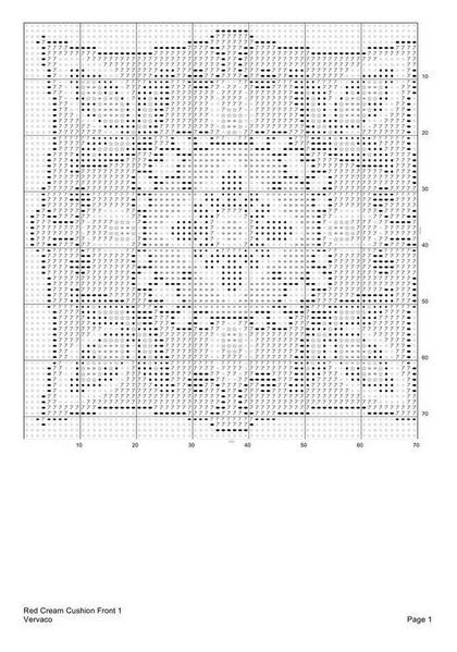 Вышитая наволочка