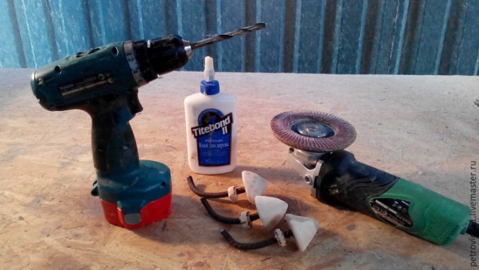 Грибочки из арматуры и кругляка