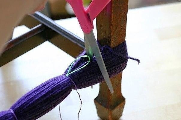 Кучка помпонов одним махом Кучка помпонов одним махом