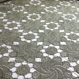 Ажурное покрывало крючком