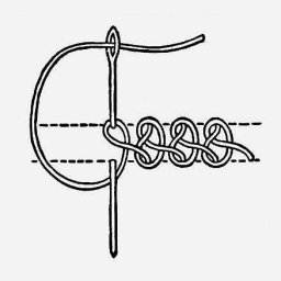 Ручные декоративные швы