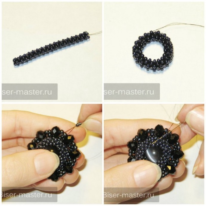 ​Брошь "Каменная сказка"