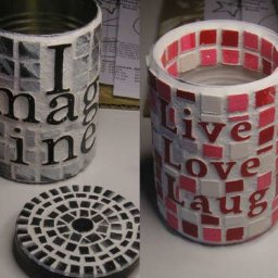 Мозаика из пенопласта