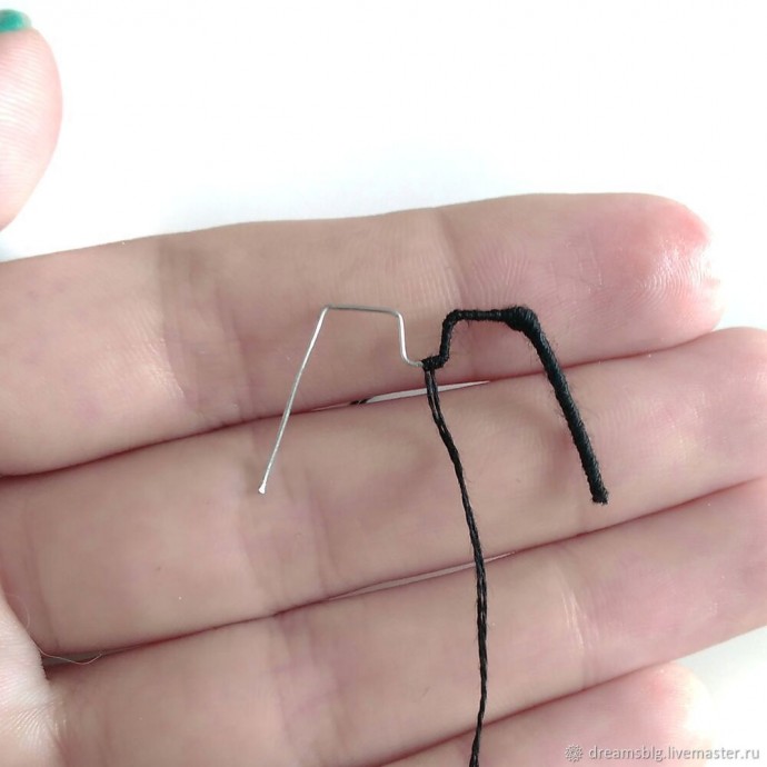 Маленький паучок крючком