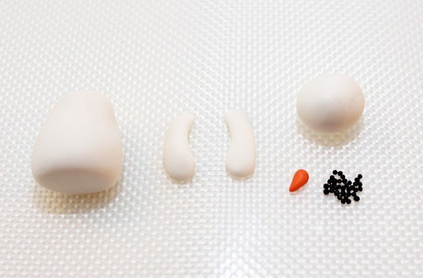 Лепим снеговика Лепим снеговика