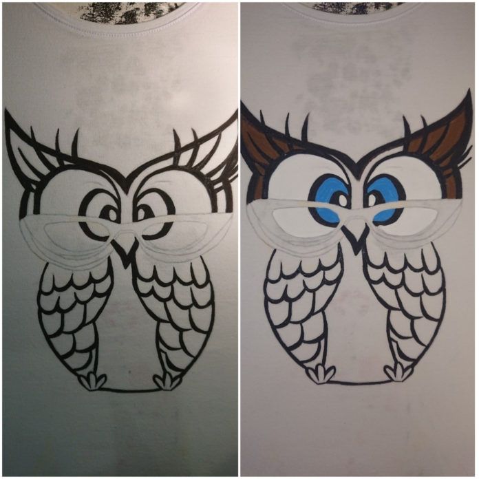 Мастер-класс по росписи на футболке