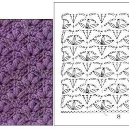 Очень красивые узоры для вязания крючком