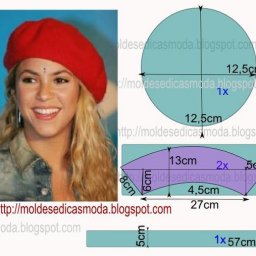 Шьём красивые береты