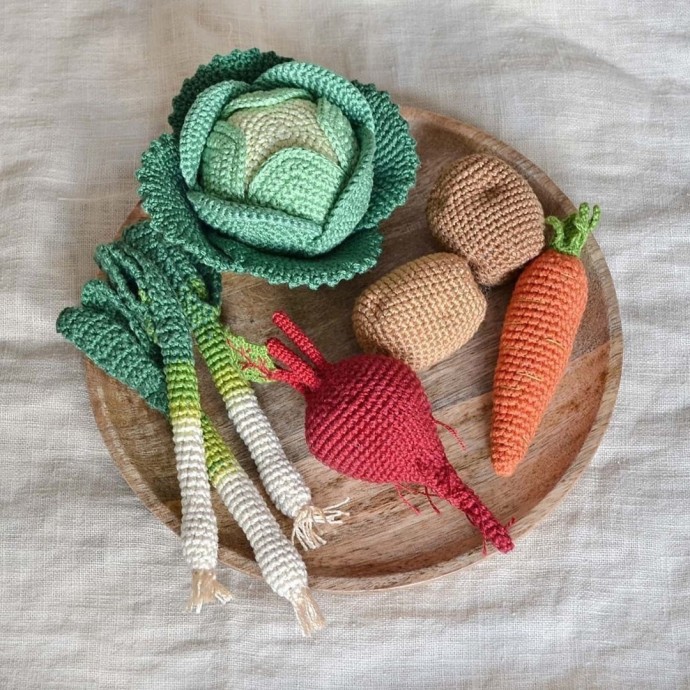 ​Вяжем разные растения