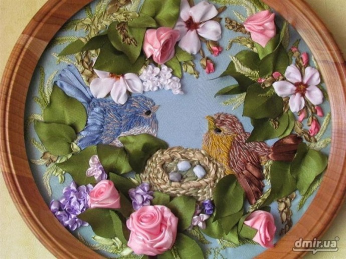 ​Восхитительные примеры вышивки лентами