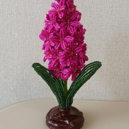 ​Гиацинт из бисера