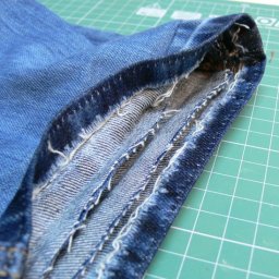 ​Как восстановить подгибку джинсов