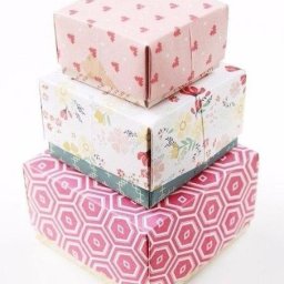 ​Коробочки в технике оригами