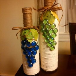 Идеи декора бутылок