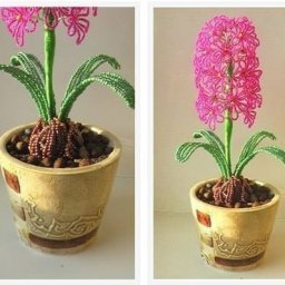 ​Гиацинт из бисера