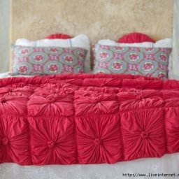 Покрывало с узелками: мастер-класс