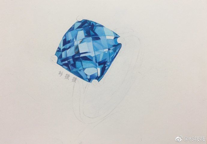 Перстень с топазом