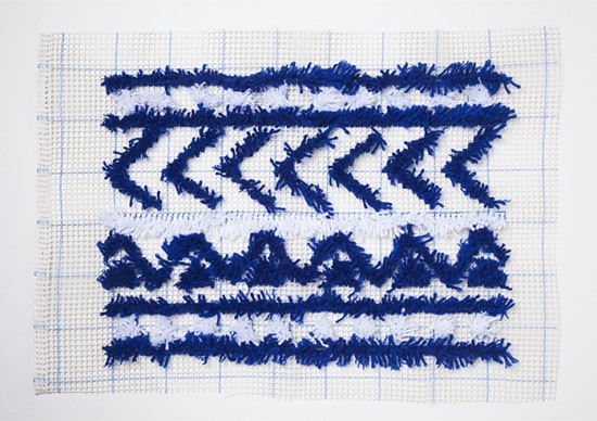 Прикроватный коврик своими руками