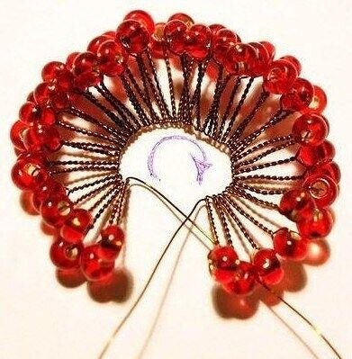 Рябина из бисера