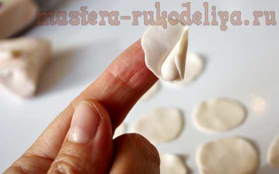 Розочка из полимерной глины