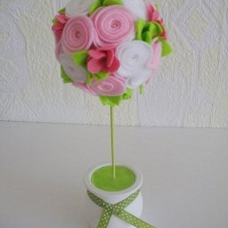 Топиарий из фетрa