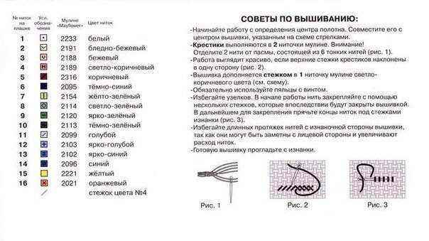 ​Вышиваем роскошных павлинов