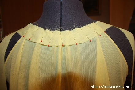 Блузка-солнце своими руками