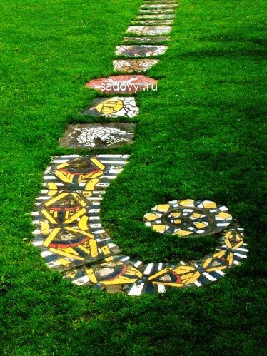 Дачные дорожки: красивы как произведение искусства