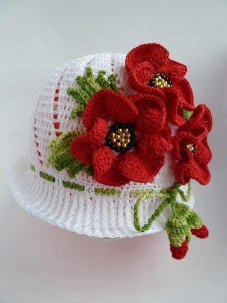 Комплект для девочки с маками Комплект для девочки с маками