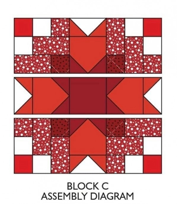 ​Покрывало в технике пэчворк