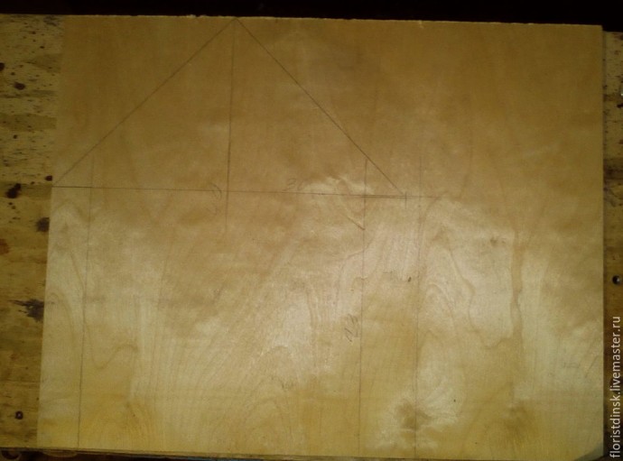 Фито-панно "Домик"