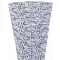 Вяжем расклешённые юбки