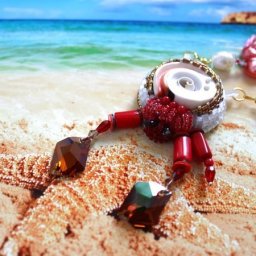 Ожерелье "Гость кораллового рифа"