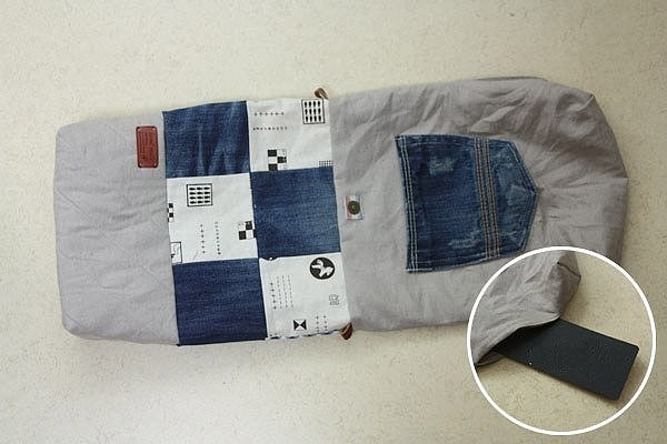 Оригинальная сумка из старых джинсов и ненужных лоскутов: удобно и просто