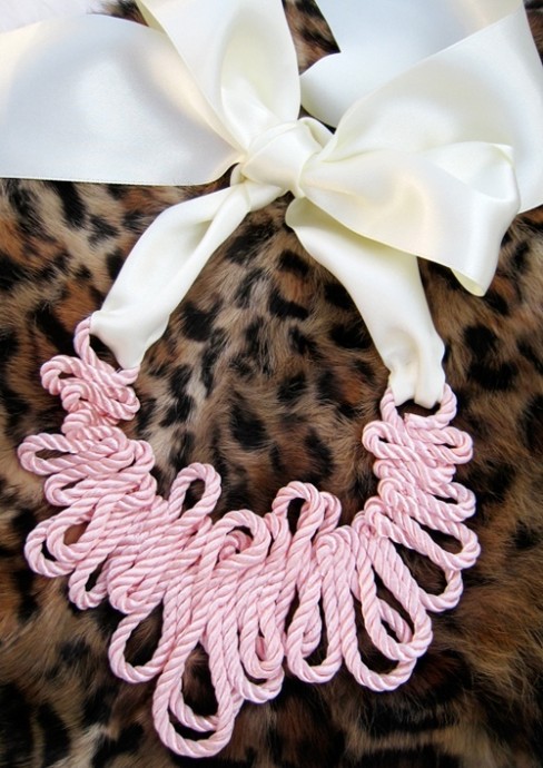 Оригинальное колье своими руками