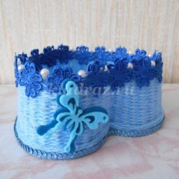 Плетем шкатулку своими руками