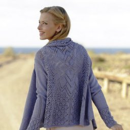 Невероятно красивая кофта с ажурными узорами