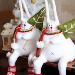 ​Интерьерный заяц