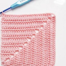 Как вязать квадрат от угла