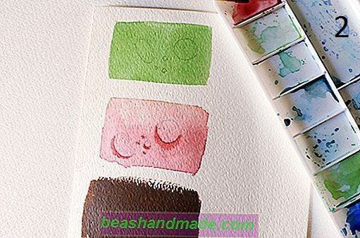 Рисуем капельки воды