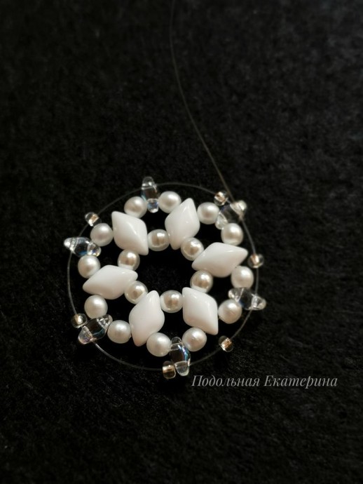 Серьги "Ледяные фантазии"