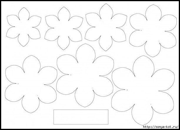 Камелия из бумаги Камелия из бумаги