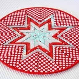 Салфетка в технике лоскутное шитье: мастер-класс