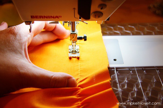 Нитка-резинка для выполнения сборки