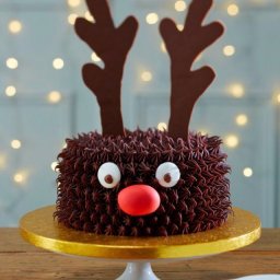 Новогодний торт-олень