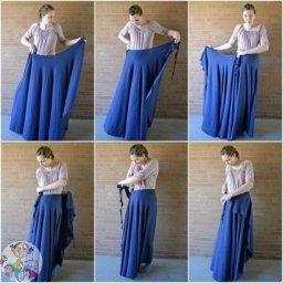 ​Юбка с запахом