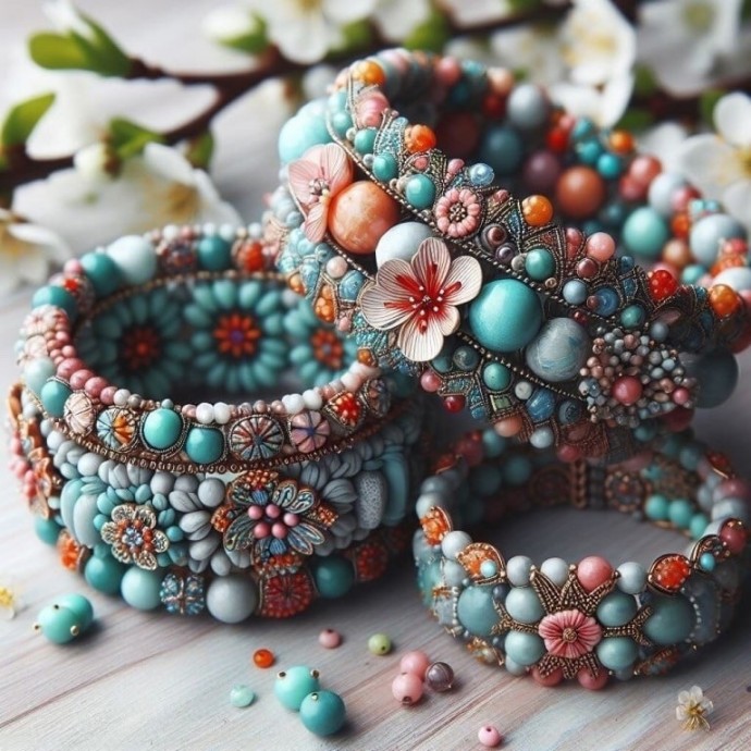 Шикарные браслеты в весеннем стиле: идеи для вдохновенного творчества